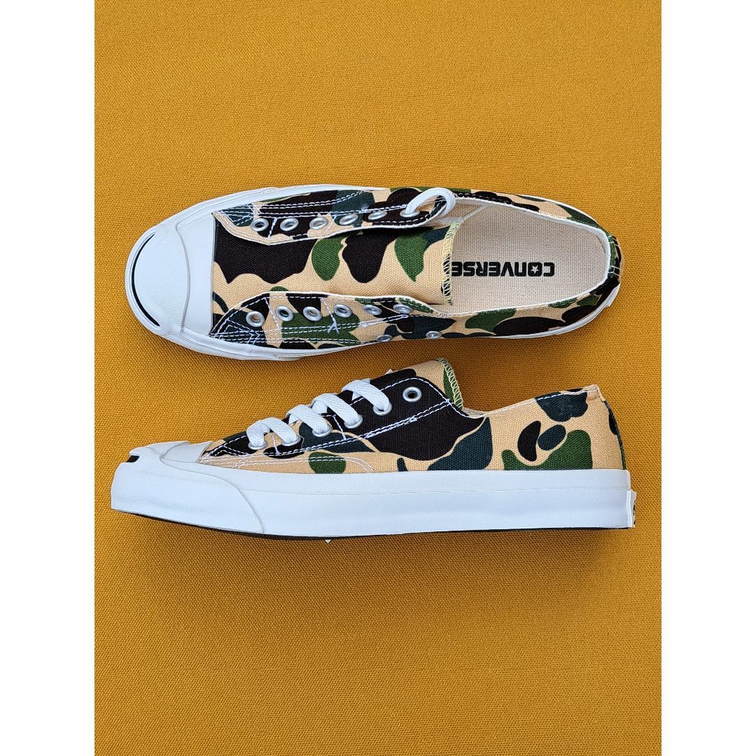 CONVERSE(コンバース)のコンバース ジャックパーセル 83CAMO SLIP 25,0cm OLIVE レディースの靴/シューズ(スニーカー)の商品写真