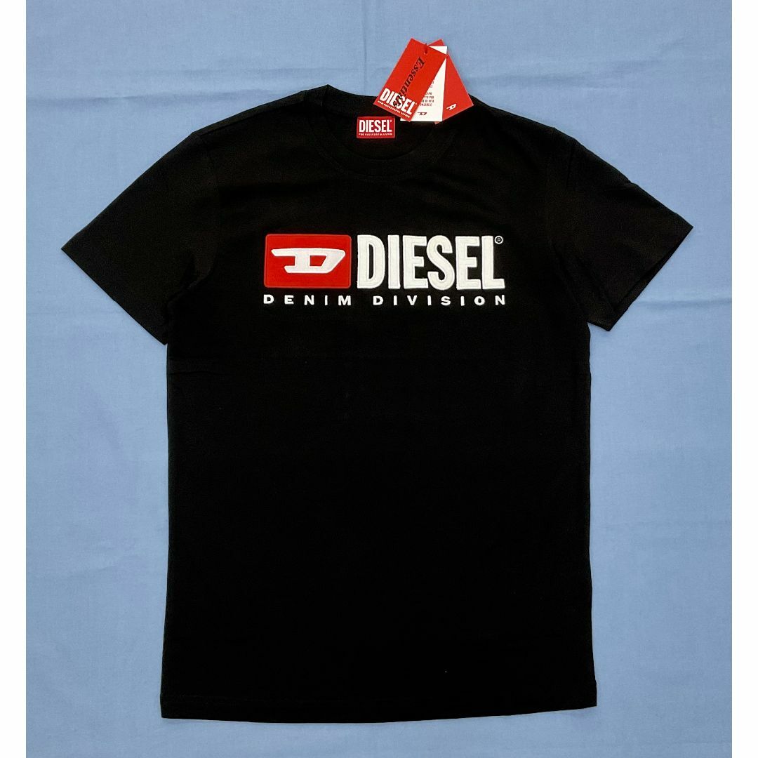 DIESEL(ディーゼル)のディーゼル　Tシャツ 20A23　Lサイズ　ブラック　新品　ロゴ　A03766 メンズのトップス(Tシャツ/カットソー(半袖/袖なし))の商品写真