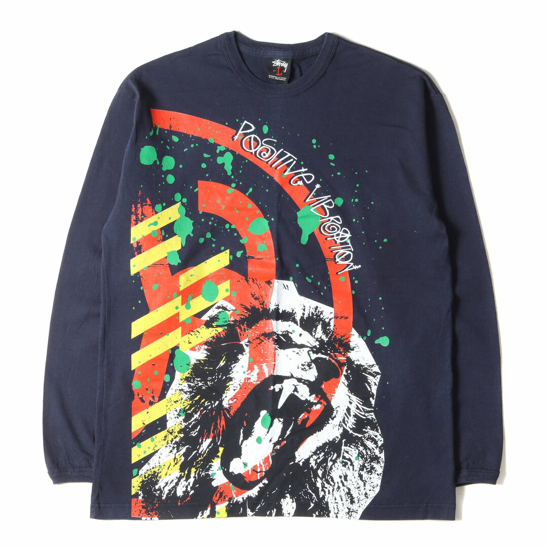 ブラック黒レア！STUSSY INTERNATIONAL DESIGN CORP ロンT