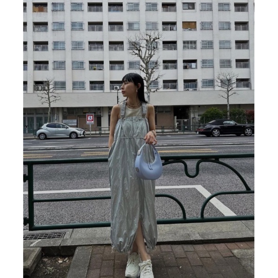 Ameri VINTAGE(アメリヴィンテージ)のAmeri  MANY WAY SUSPENDER SKIRT レディースのワンピース(ロングワンピース/マキシワンピース)の商品写真