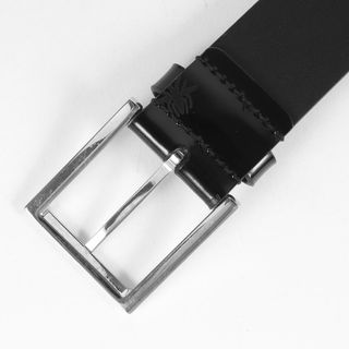 美品 DIOR HOMME Dバックル レザー スウェードベルト ベージュ 95