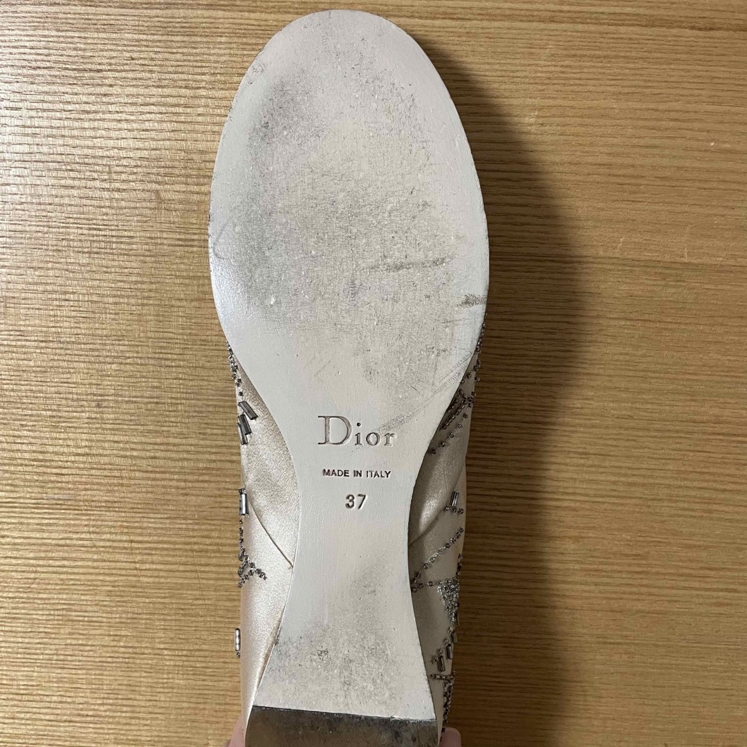 Dior(ディオール)の【美品】Dior フラットシューズ　 レディースの靴/シューズ(ハイヒール/パンプス)の商品写真