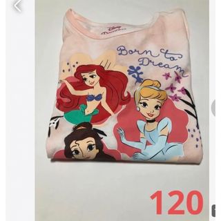 ディズニー(Disney)のプリンセスTシャツ　120(Tシャツ/カットソー)