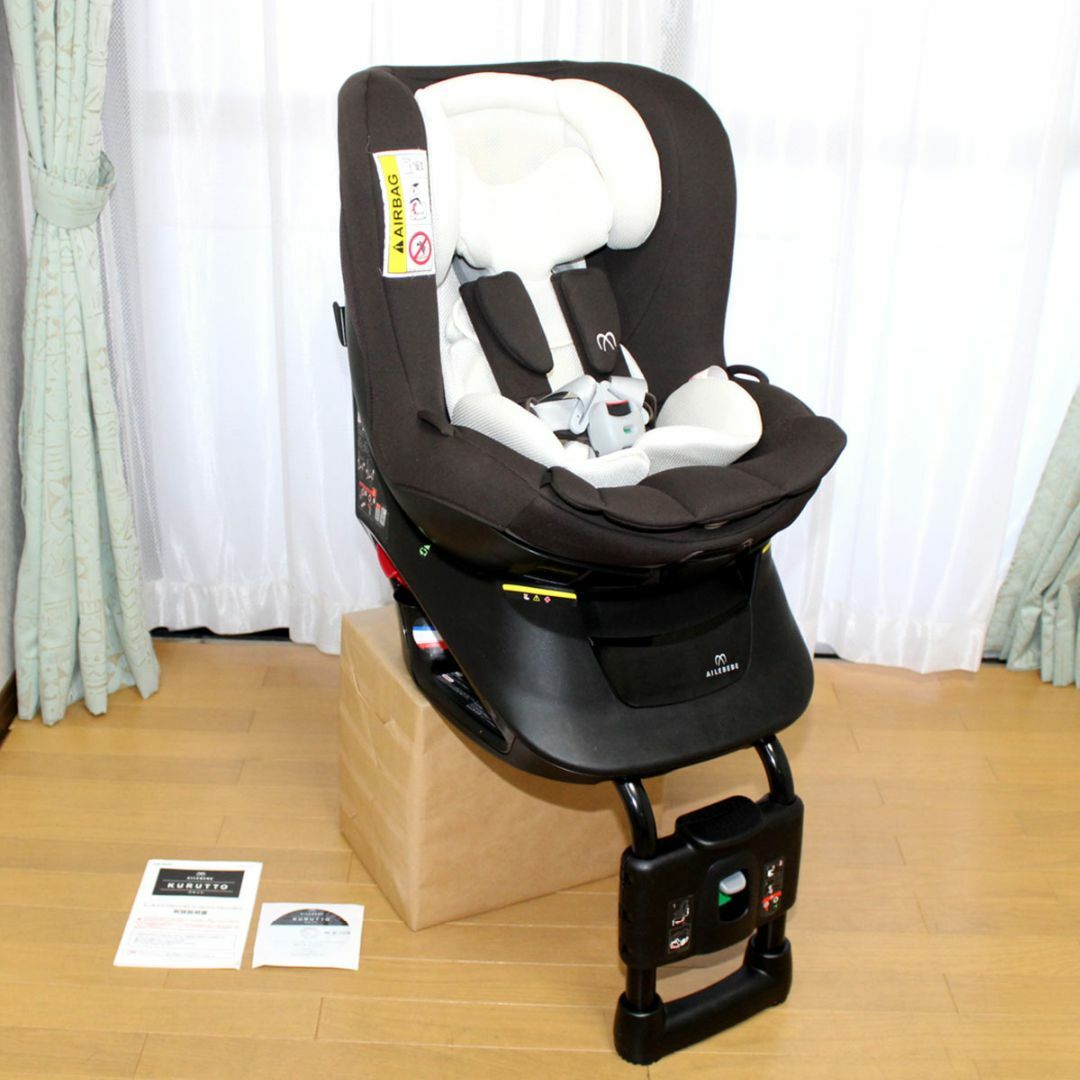 きれい Combiベビーカー+エールべべ 360度回転 チャイルドシートの