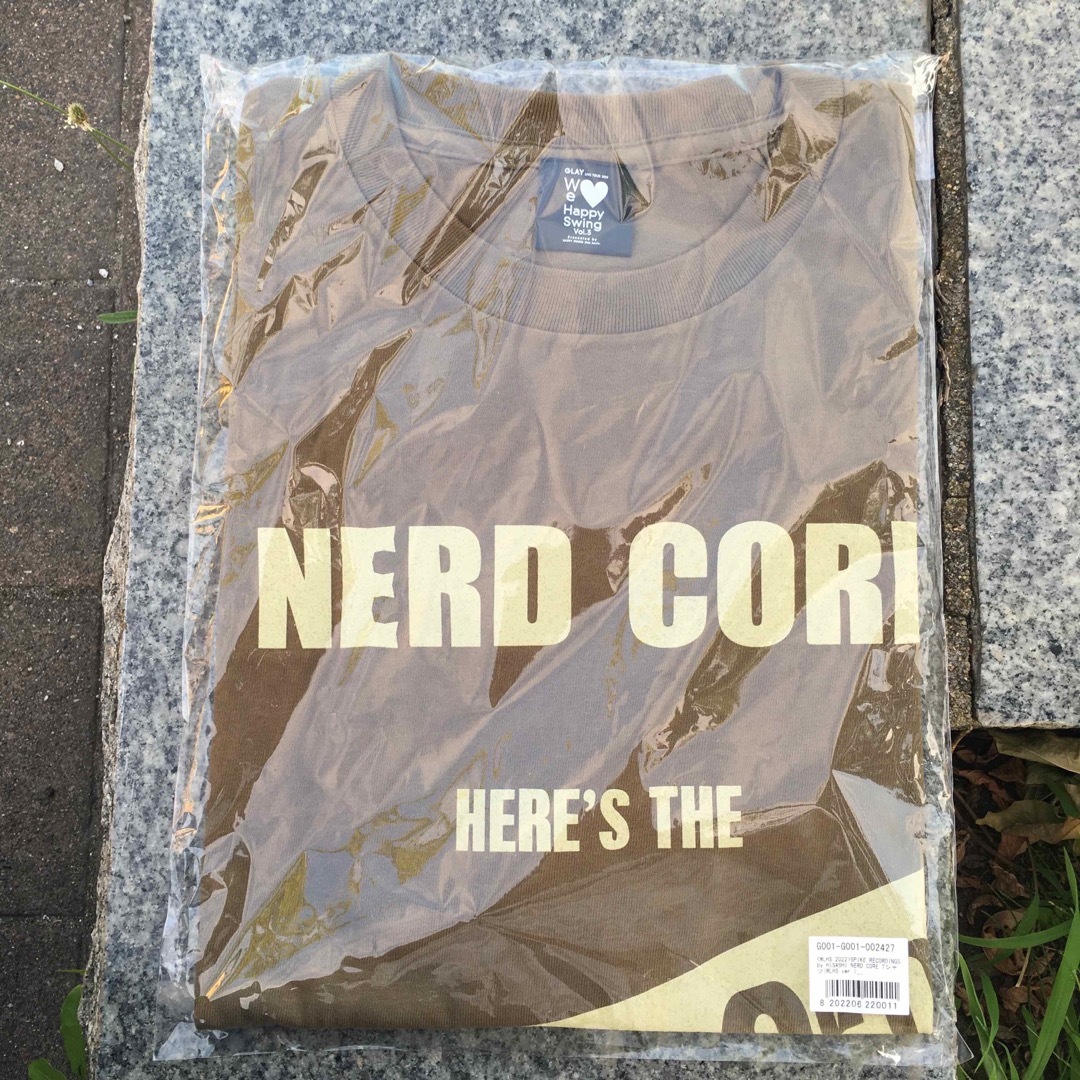 GLAY HISASHI SPIKE RECORDINGS NERD CORE エンタメ/ホビーのタレントグッズ(ミュージシャン)の商品写真