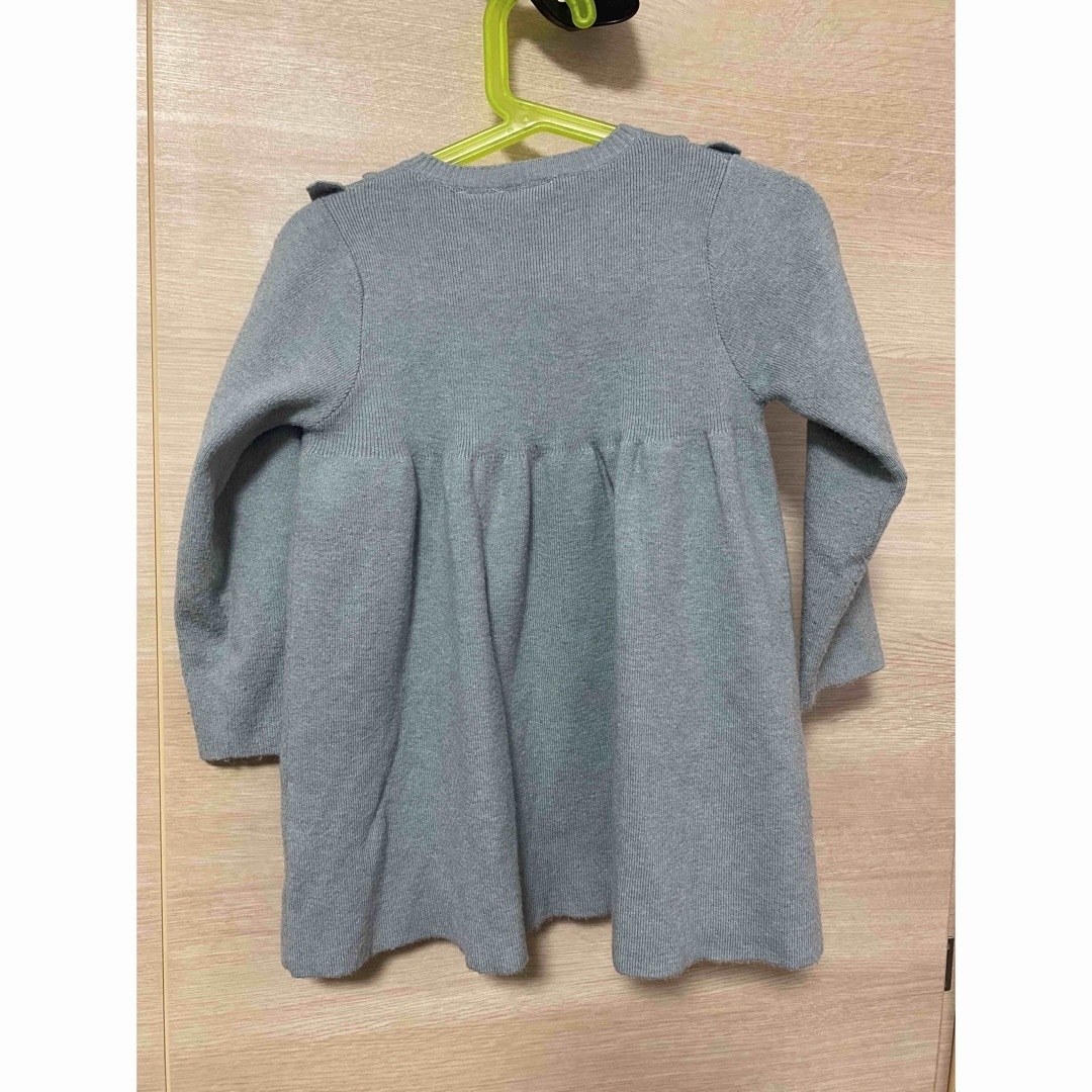 ZARA KIDS(ザラキッズ)のキッズ　ザラ　ワンピース　3-4Y 104 キッズ/ベビー/マタニティのキッズ服女の子用(90cm~)(ワンピース)の商品写真