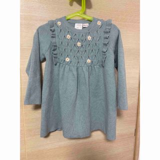 ザラキッズ(ZARA KIDS)のキッズ　ザラ　ワンピース　3-4Y 104(ワンピース)