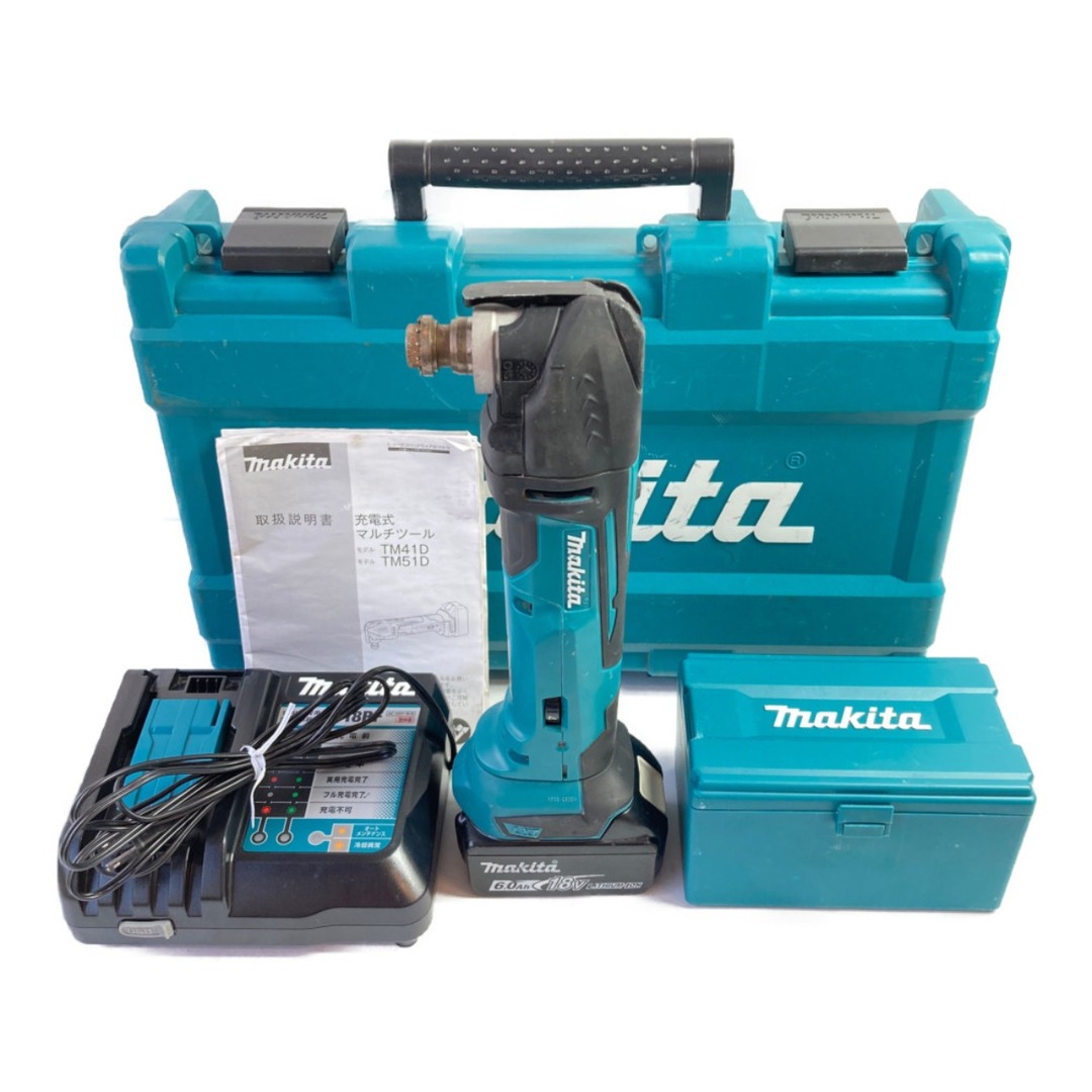 上質風合い ＊＊MAKITA マキタ 18V 充電式マルチツール (バッテリ1個