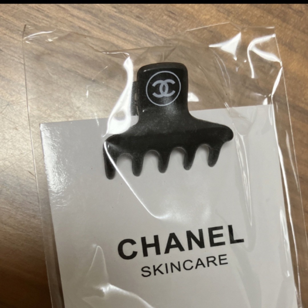 【CHANEL】シャネル バレッタ ベージュ×イエロー プラスチック 01A/md11966kt