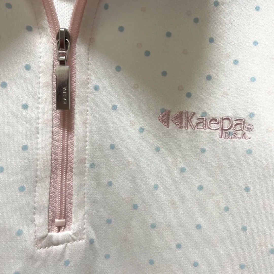 Kaepa(ケイパ)の【675】kaepa ハーフジップシャツ　7分袖　M スポーツ/アウトドアのゴルフ(ウエア)の商品写真