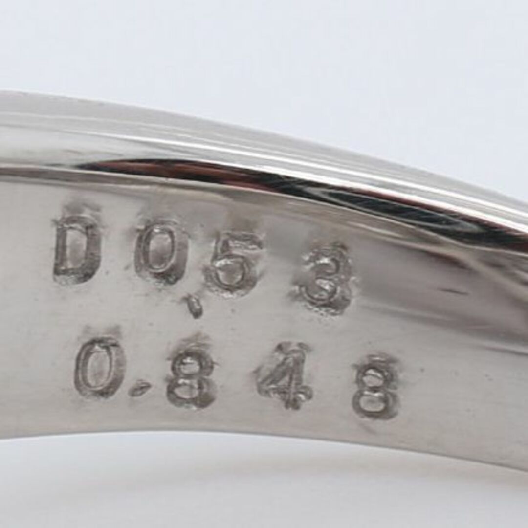 ダイアモンドの指輪/RING/ S-0.848 D-0.53 ct. 5