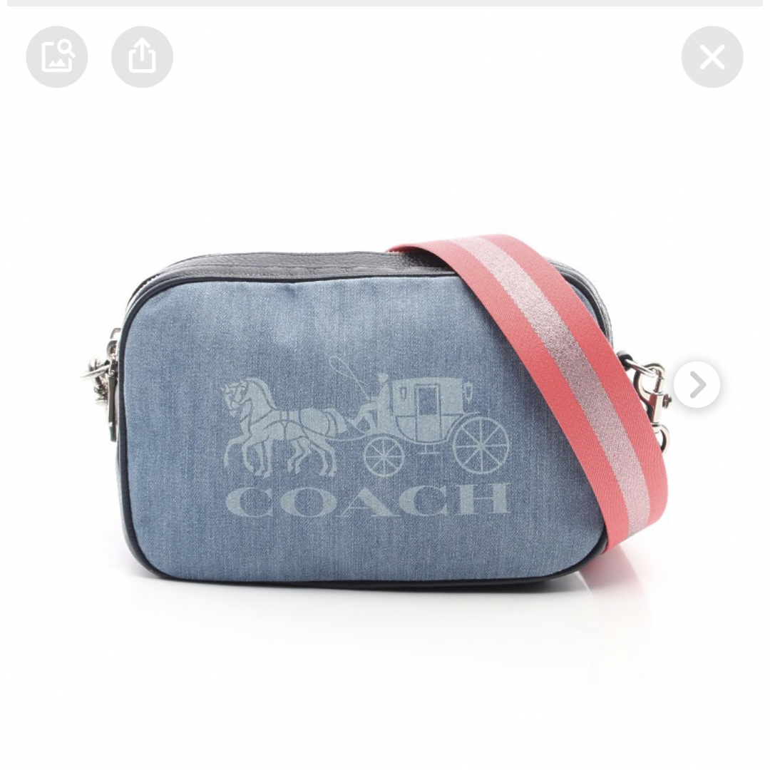 COACH コーチ デニム ショルダーバッグ - 通販 - gofukuyasan.com