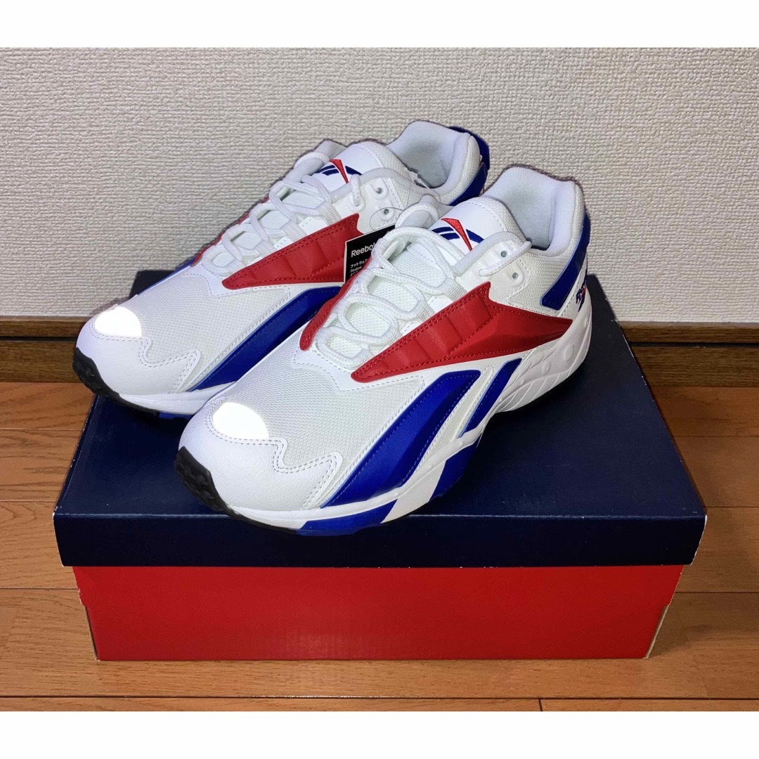 27cm 新品 REEBOK INTERVAL INTV96 トリコロール 白