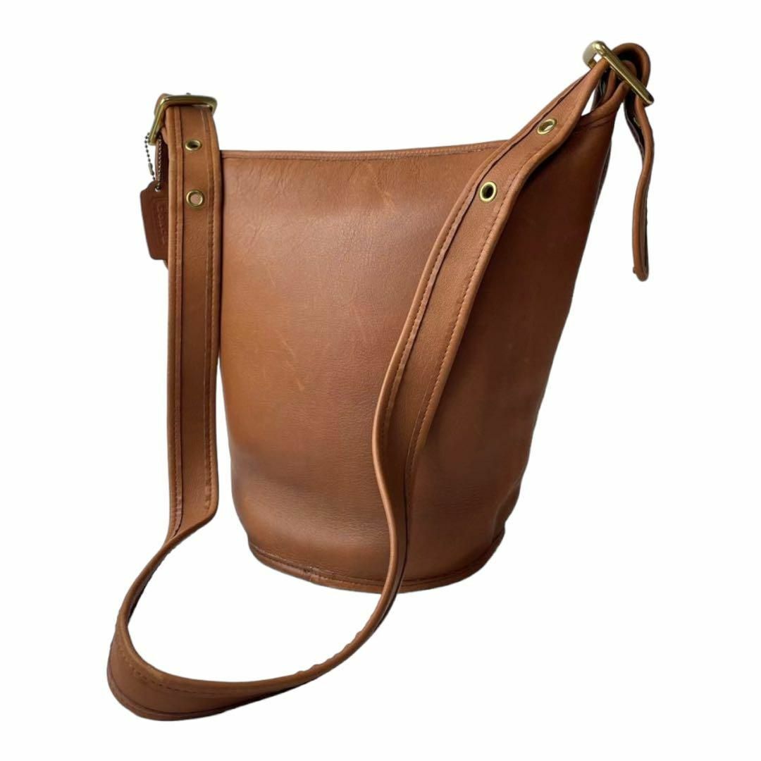 オールド コーチ old coach バケツ ショルダーバッグ レザー-