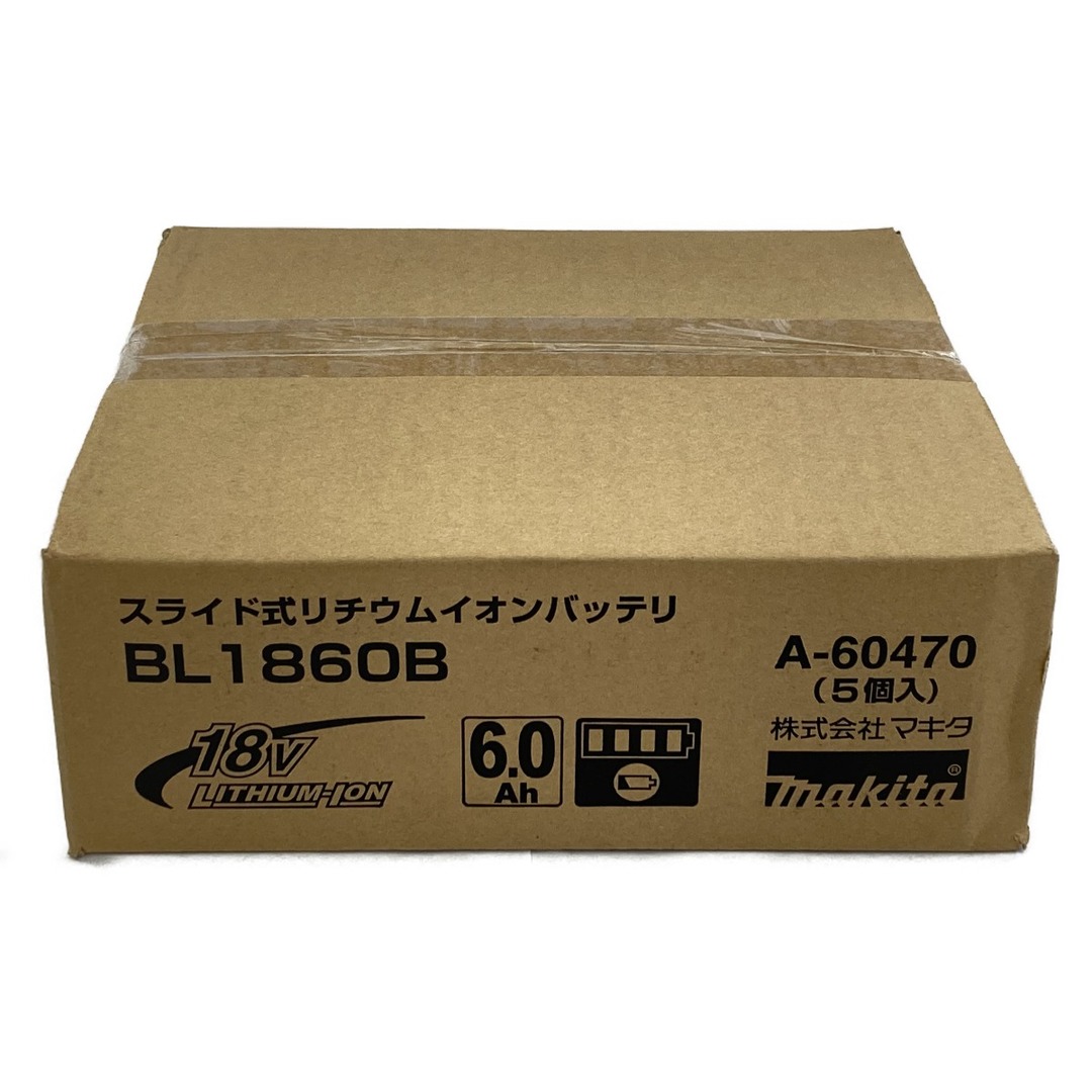 Makita - ##MAKITA マキタ 18v 6.0Ah リチウムイオンバッテリ BL1860B