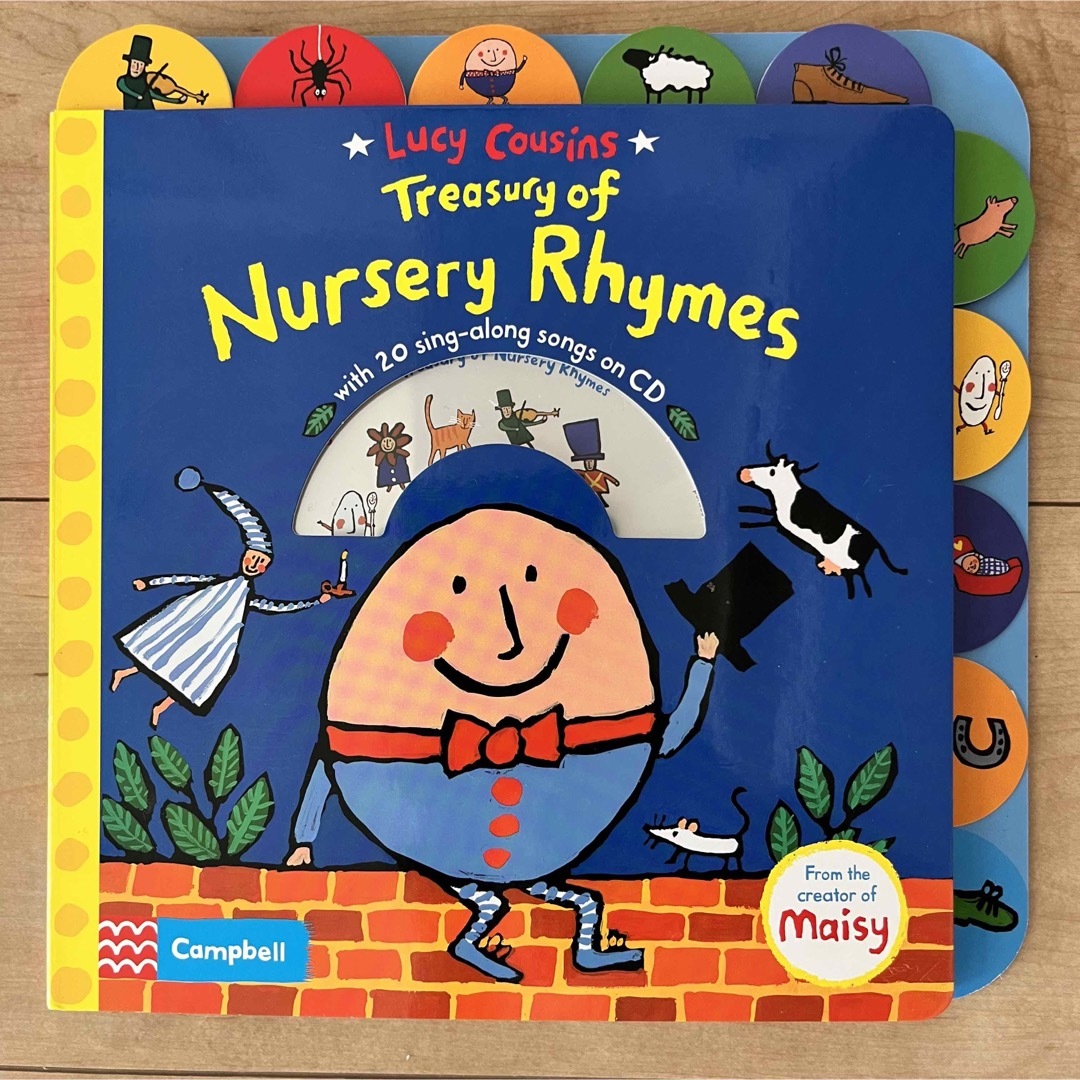 「Nursery Rhymes」　CDつき絵本　おうち英語　ナーサリーライム