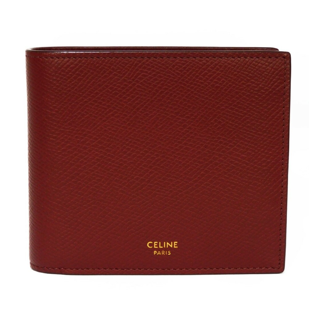 作品 CELINE セリーヌ バイフォールド ウォレット コインケース 札入れ