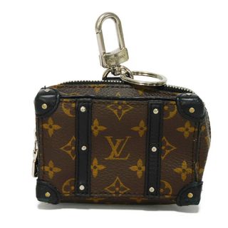 ルイヴィトン(LOUIS VUITTON)のLOUIS VUITTON ルイ・ヴィトン ソフト トランク ポーチ コインケース カードケース モノグラム ノワール キーホルダー M00753(キーホルダー)