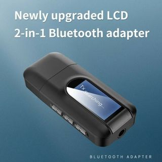 ワイヤレス トランスミッター 新品 bluetooth レシーバー ディスプレイ(その他)