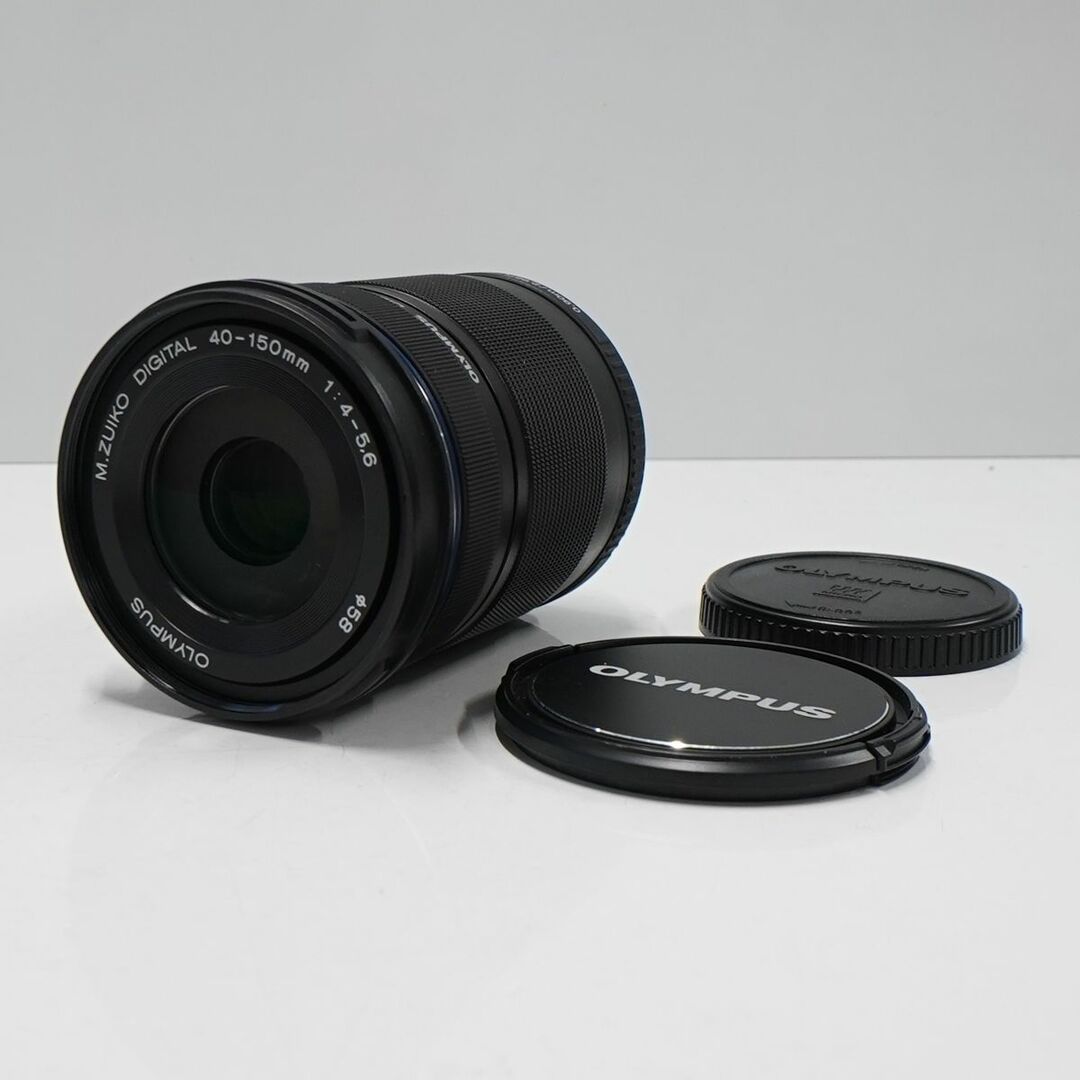 M.ZUIKO DIGITAL ED 40-150mm F4.0-5.6 R OLYMPUS 交換レンズ USED超美品 マイクロフォーサーズ 望遠ズーム 完動品  CP3066