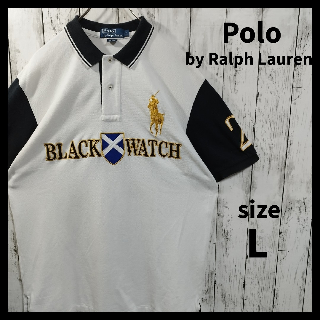 POLO RALPH LAUREN - 【Polo by Ralph Lauren】刺繍ロゴポロシャツ 