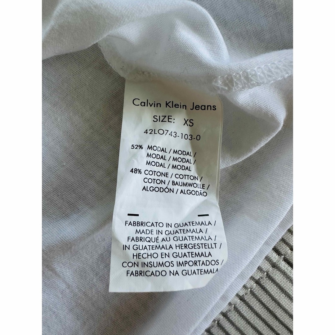 Calvin Klein(カルバンクライン)のCalvin Klein ロゴTシャツ レディースのトップス(Tシャツ(半袖/袖なし))の商品写真