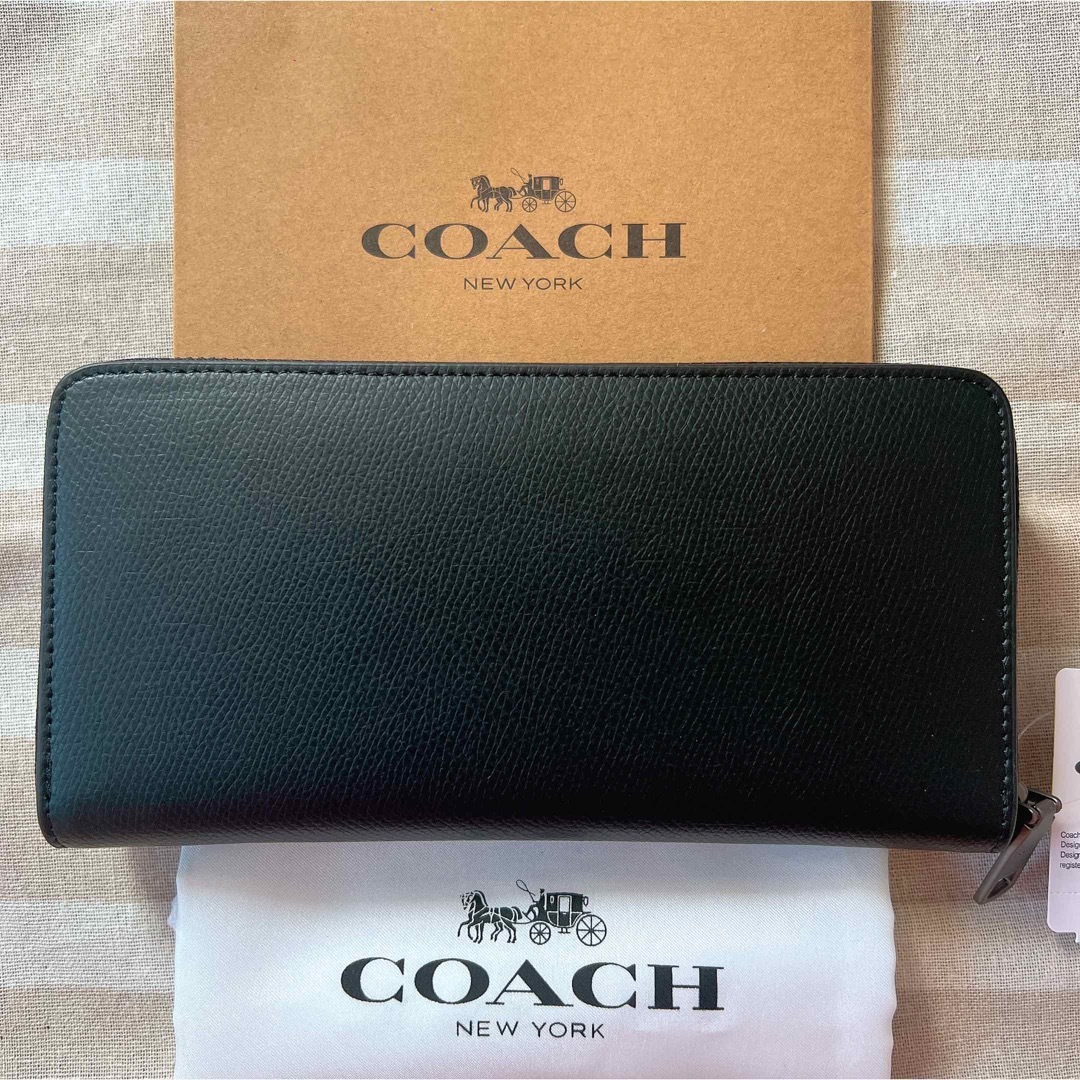 新品未使用。正規品coach長財布 new york