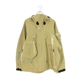 ナイキ ×オフホワイト OFF-WHITE  22AW  NRG CL HOODIE JACKET GORE-TEX DQ6457-247 ゴアテックスジップアップマウンテンジャケット メンズ XL