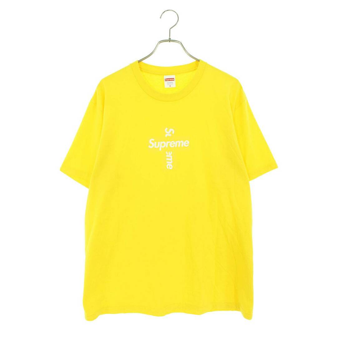 supreme cross box tee white M