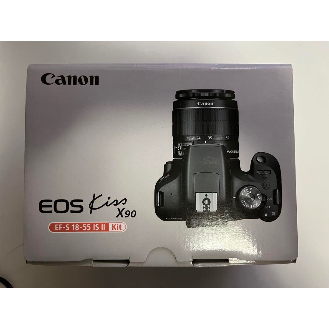 【新品】EOS KISS X90 EF-S18-55 IS 2 レンスキット