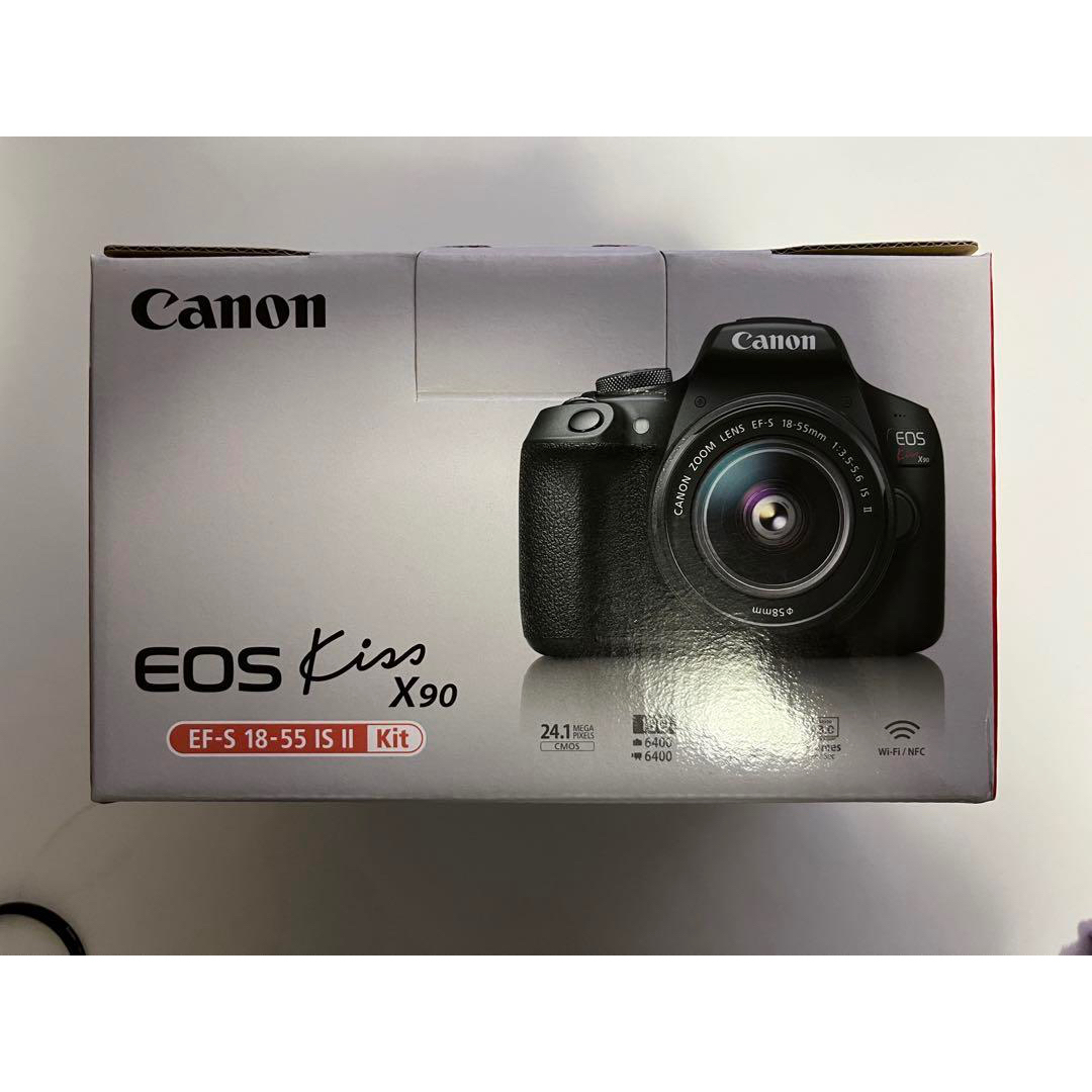 【新品】EOS KISS X90 EF-S18-55 IS 2 レンスキット | フリマアプリ ラクマ