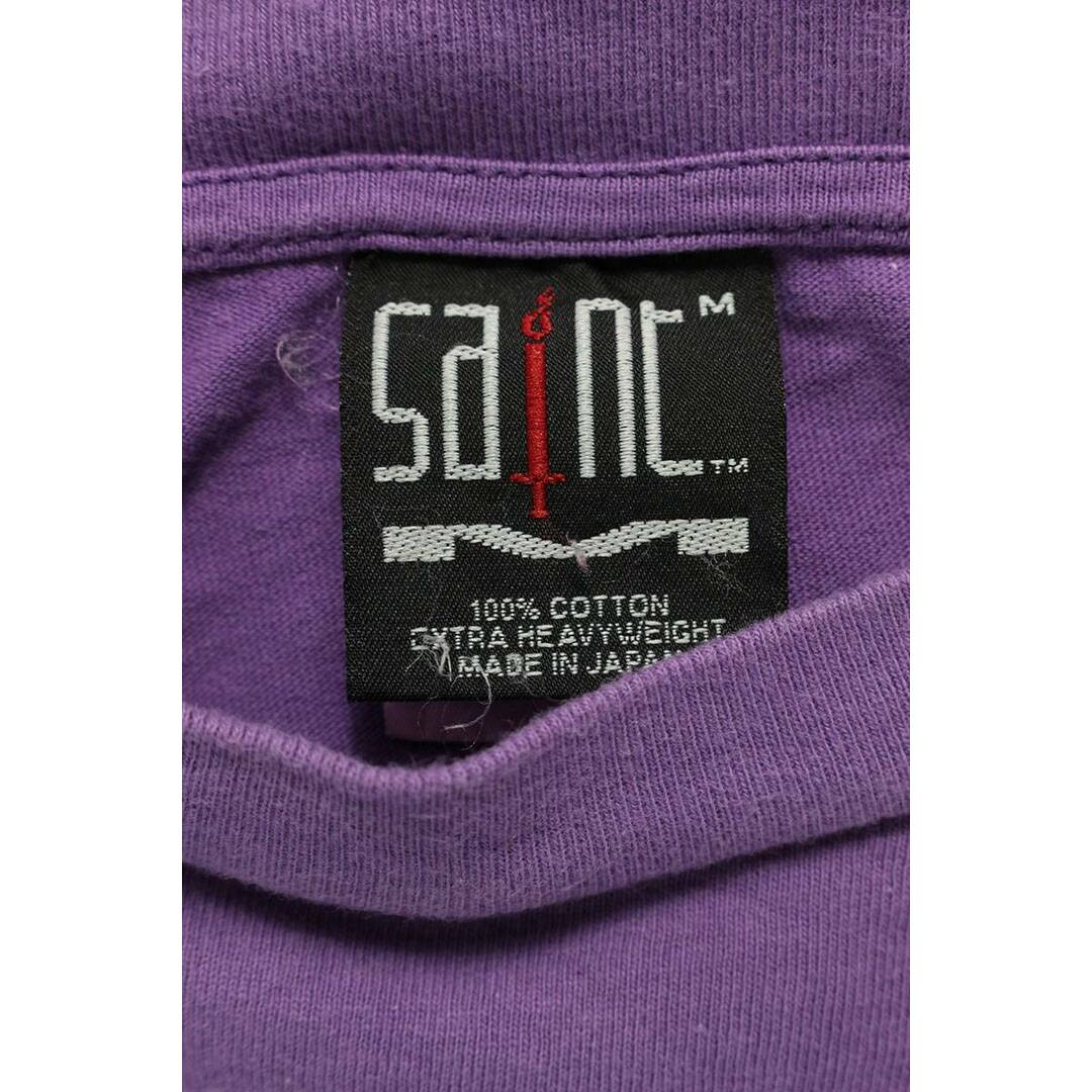 セントマイケル SAINT MICHAEL  21SS  SM-S21-0000-004 ヴィンテージ加工バグプリントTシャツ メンズ L