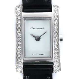 アメリカンラグシー(AMERICAN RAG CIE)のアメリカンラグシー 腕時計 アナログ クォーツ ドレスウォッチ シルバーカラー(腕時計)