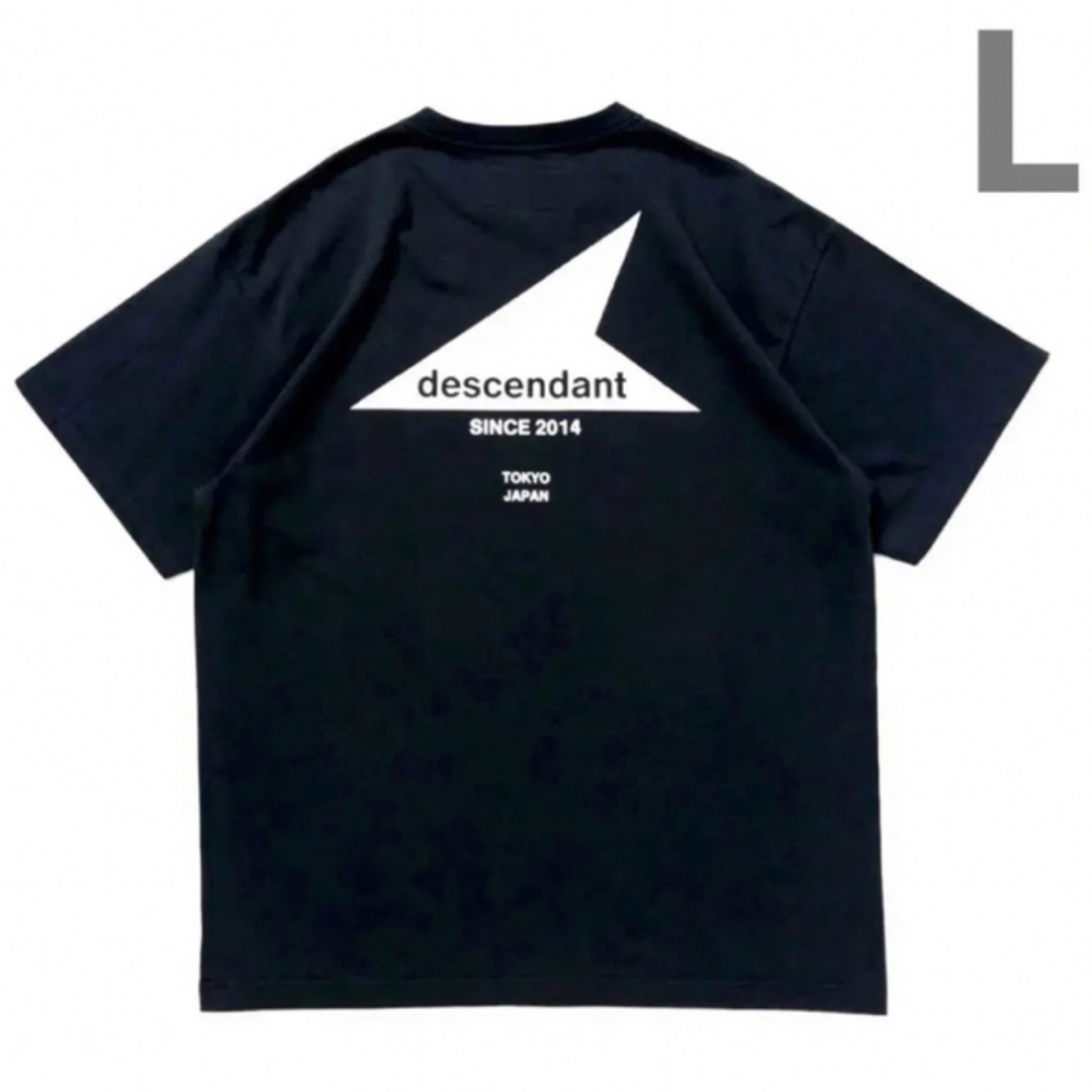 DESCENDANT(ディセンダント)のDESCENDANT CETUS SS  黒L 2022ss メンズのトップス(Tシャツ/カットソー(半袖/袖なし))の商品写真