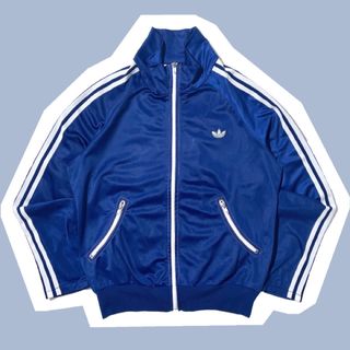 80's adidas west germany track jacket L