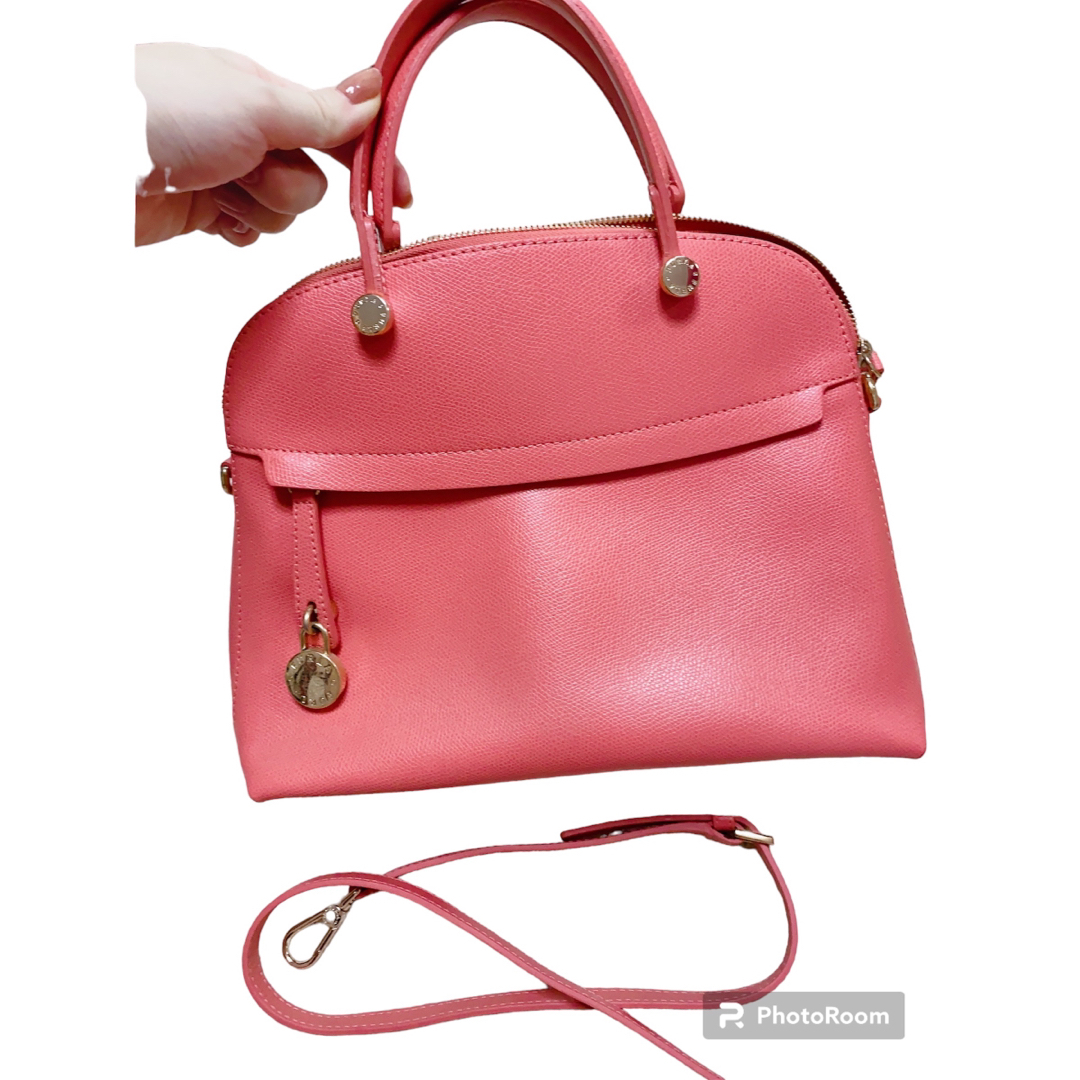 FURLA フルラ ハイパー レザー 2WAY ハンドバッグ トート ショルダー