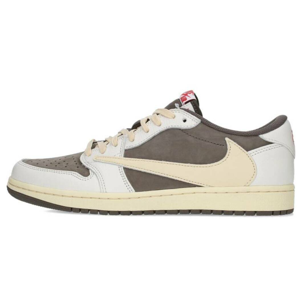 ナイキ ×トラヴィススコット Travis Scott  AIR JORDAN 1 LOW OG REVERSE MOCHA DM7866-162 エアジョーダン1レトロロウオージースニーカー  メンズ 28cm