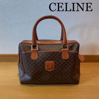 CELINE マカダム柄　ミニボストンバッグ　M94 　ヴィンテージ