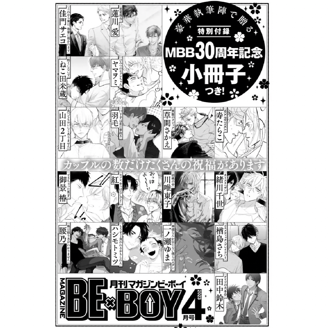 マガジンビーボーイ  2023年4月号 特別記念小冊子 アニメイト特典カード３枚 エンタメ/ホビーの漫画(ボーイズラブ(BL))の商品写真