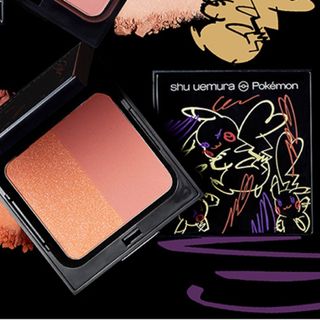 シュウウエムラ(shu uemura)のシュウウエムラ ピカシュウ グローオン デュオ パレット コーラル スパーク(チーク)