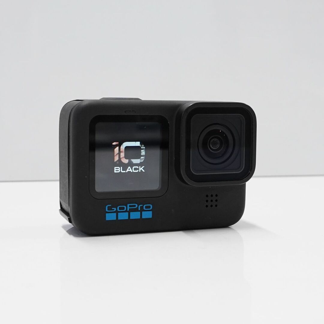 GoPro HERO10 Black ウェアラブルカメラ USED超美品 5.3K 4K アクションカメラ 本体+バッテリー GP2 CHDHX-101-FW 完動品  CP3098