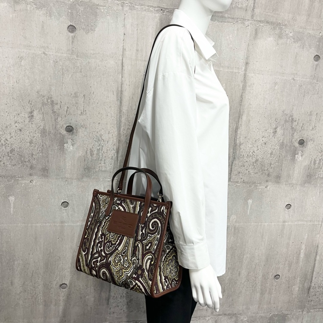 ETRO - 【限定価格】ETRO エトロ ハンドバッグ ペイズリー柄