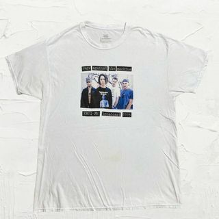 ヘインズ(Hanes)のMTU バンド Tシャツ 白 レイジアゲインストザマシーン(Tシャツ/カットソー(半袖/袖なし))