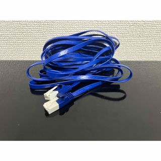 エレコム(ELECOM)のエレコム LANケーブル CAT7 5m フラット LD-TWSF/BU5(PC周辺機器)