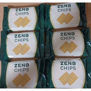 【6点セット】新品未開封 ゼンブ チップス ZENB CHIPS 24g×6袋(ダイエット食品)