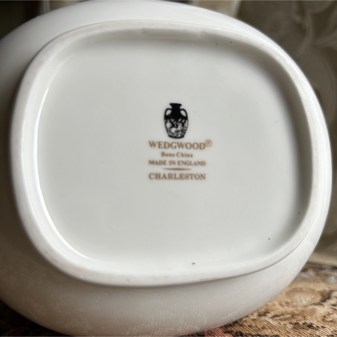 【希少品】英国  黒壺マーク WEDGWOOD  CHARLESTON