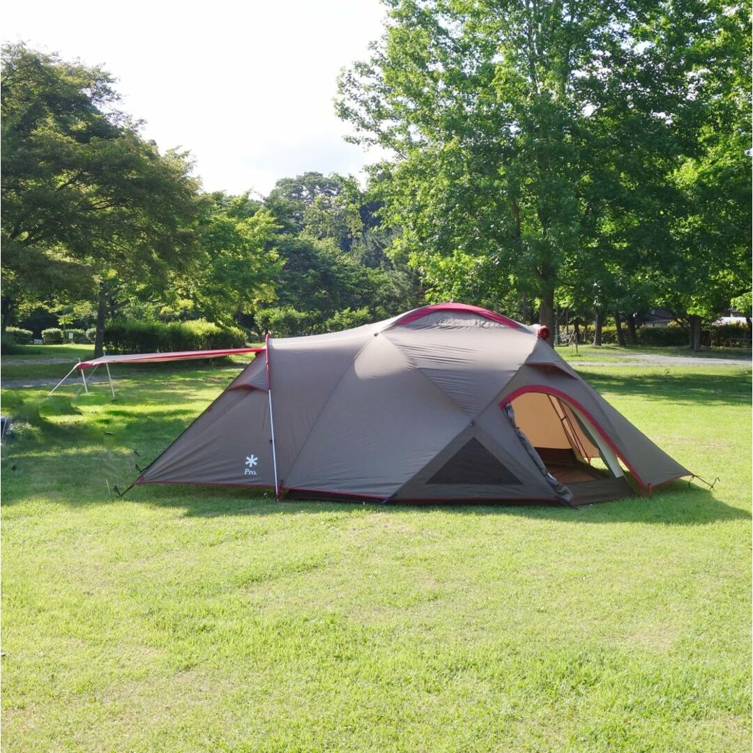 美品 スノーピーク snowpeak ランドブリーズ Pro 4 SD-644 グランドシート 付き ドーム型 テント キャンプ アウトドア