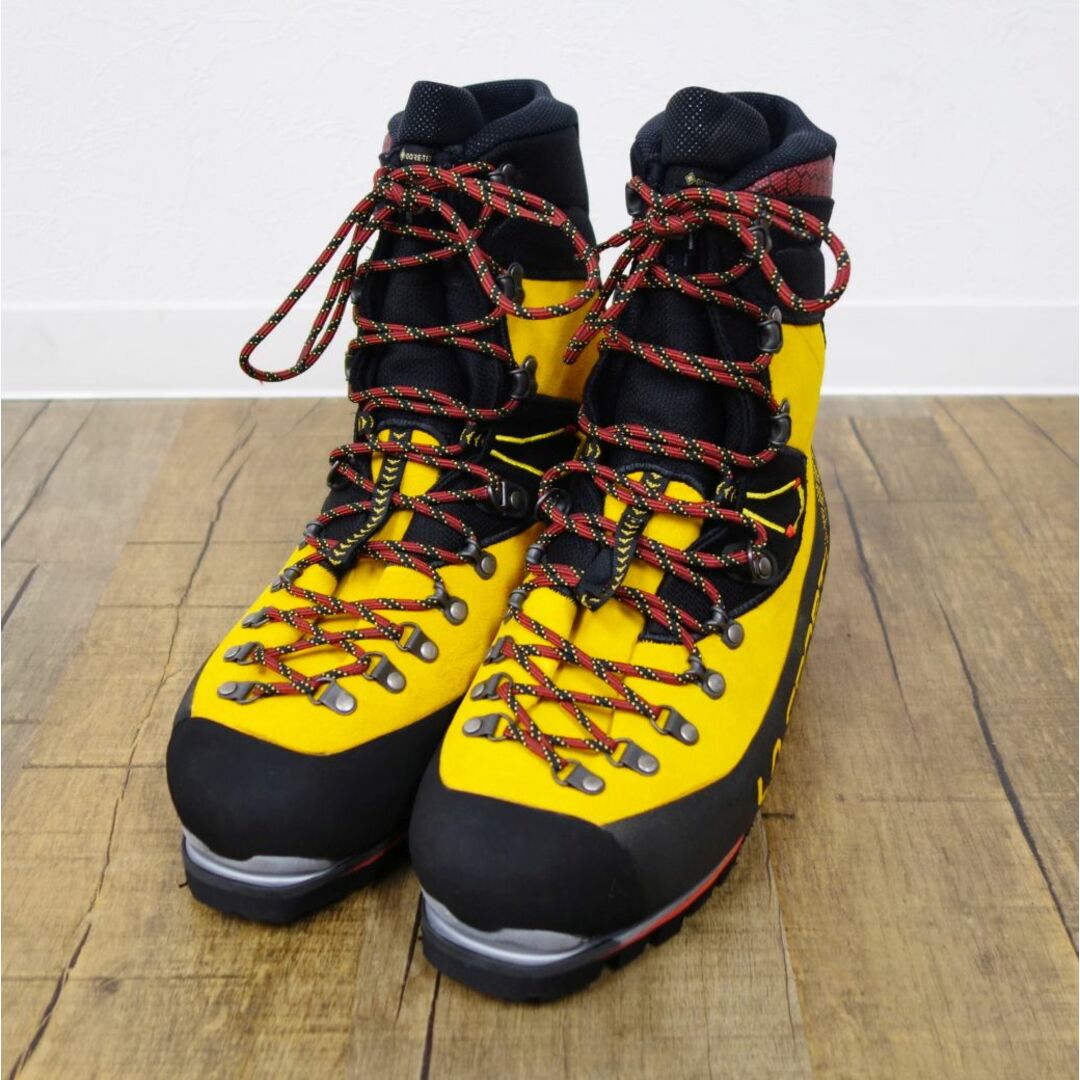 LA SPORTIVA(スポルティバ)の極美品 スポルティバ LA SPORTIVA NEPAL CUBE GTX イエロー 27.9cm相当 トレッキングブーツ シューズ GORE-TEX 登山 アウトドア スポーツ/アウトドアのアウトドア(登山用品)の商品写真