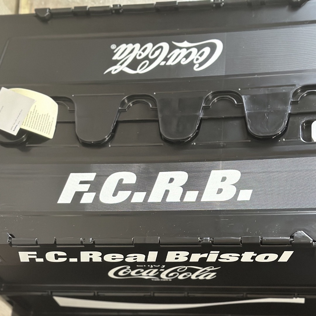 【レア出品】FCRB ×コカコーラ 折りたたみ式コンテナボックス /ブラック