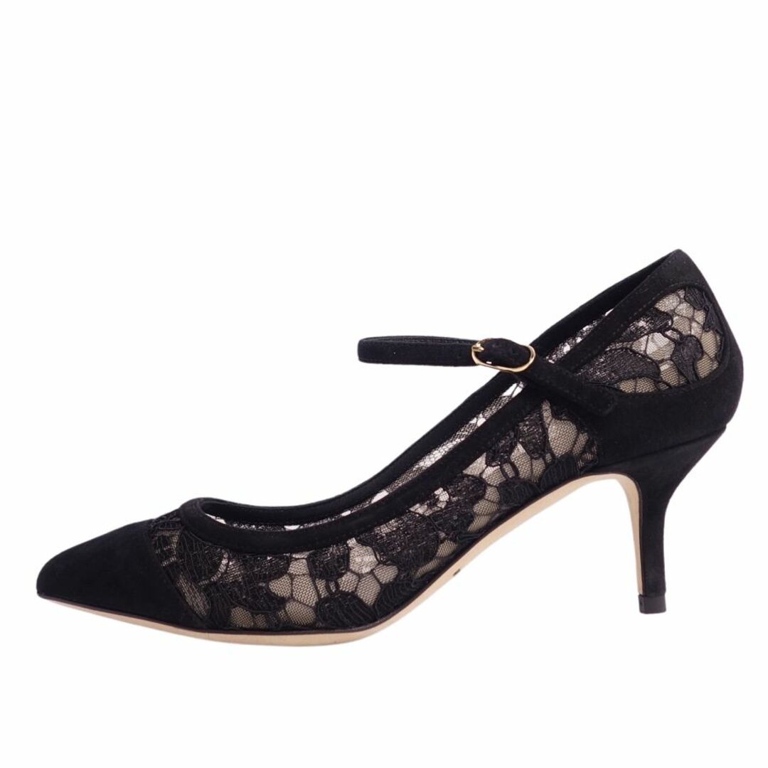 美品 ドルチェ&ガッバーナ DOLCE&GABBANA パンプス レース 美品 ドルチェ&ガッバーナ DOLCE&GABBANA パンプス レース